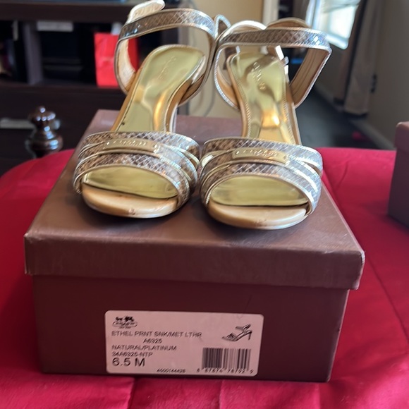 Coach Snake print only worn once to a wedding. - Picture 5 of 6